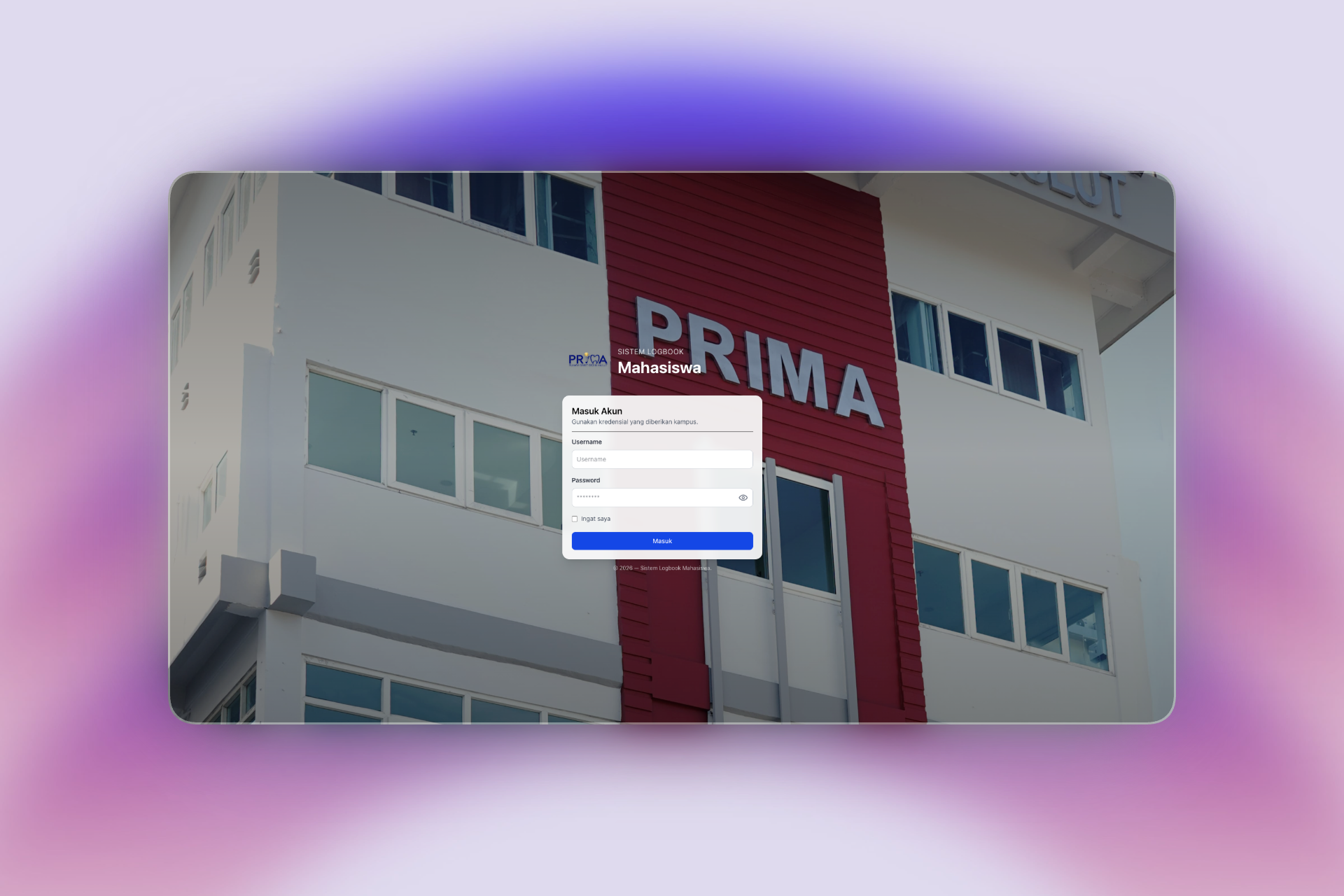 Sistem Logbook - RSGM